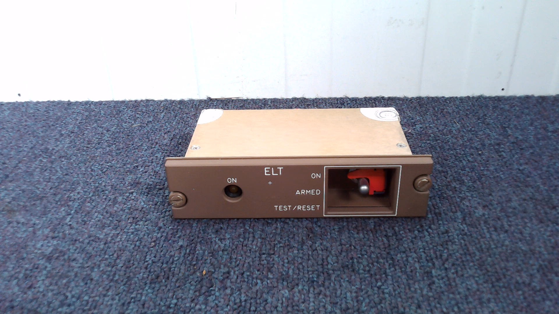 G-CIVK ELT Control Panel - Plane Reclaimers