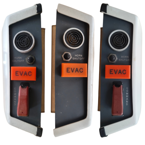 British Airways B747-400 Evac Horn Shutoff Panels - Choice of Registration