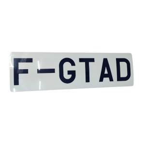 Airbus A321 F-GTAD Aircraft Registration Cut