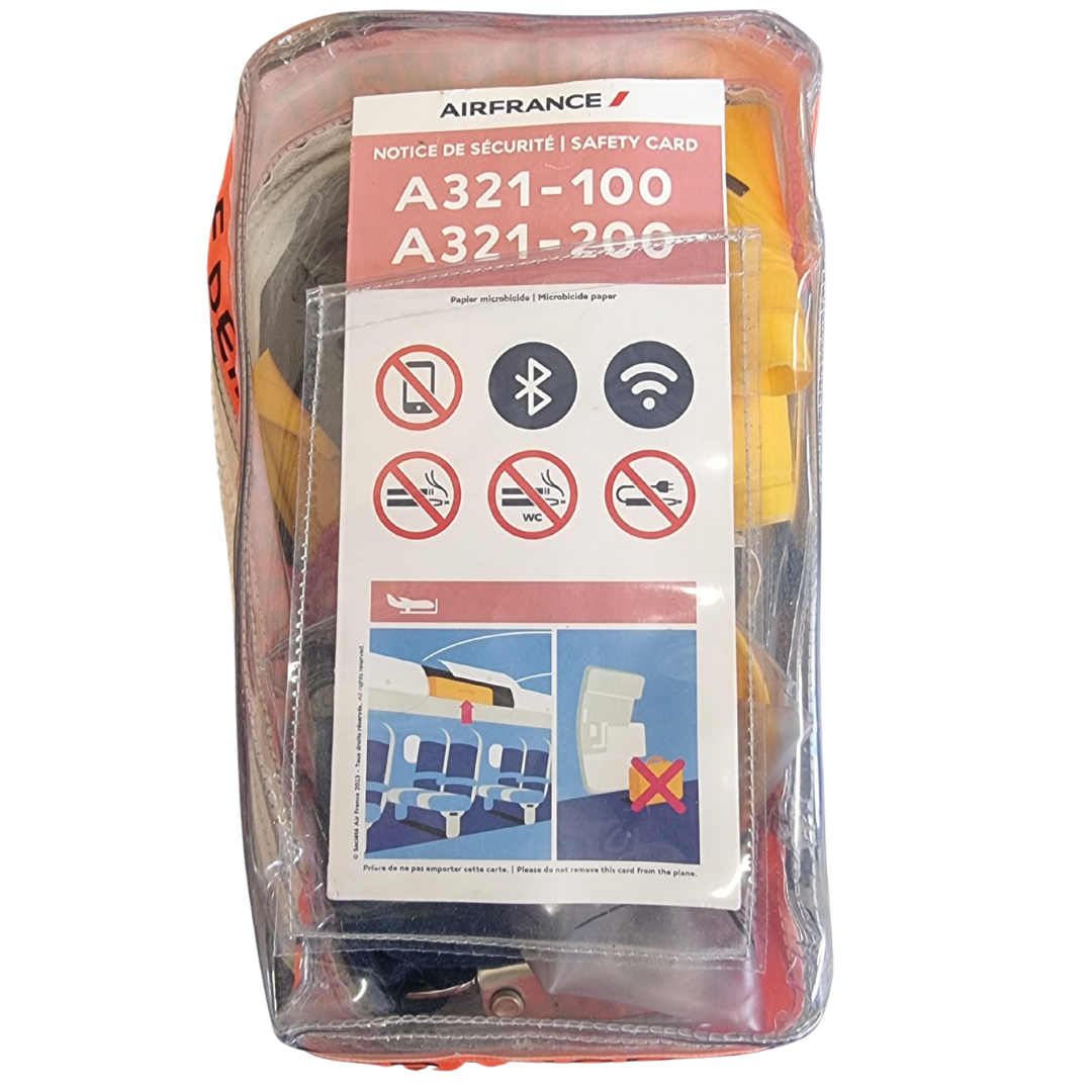 AIR FRANCE【非売品】ノベルティ布製トランク・新品未使用、未開封‼️ Air France Demonstration Kit - Plane Reclaimers