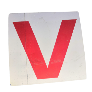 Liverpool - City of Music - Aircraft Skin Letter "V"