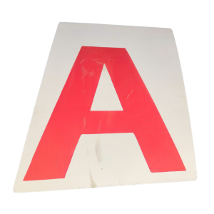 Liverpool - City of Music - Aircraft Skin Letter "A"