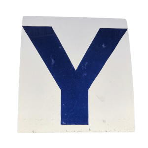 Liverpool - City of Music - Aircraft Skin Letter "Y"