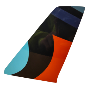 Airbus A320 Aerosmurf OO-SND Tail