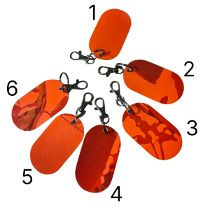 Airbus A320 Red Devils OO-SNA Luggage Tag