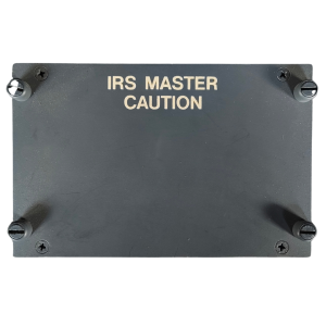 Boeing 737 IRS Master Caution Panel