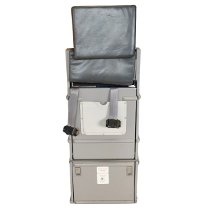 Boeing 757 D-ABOL Attendant Seat