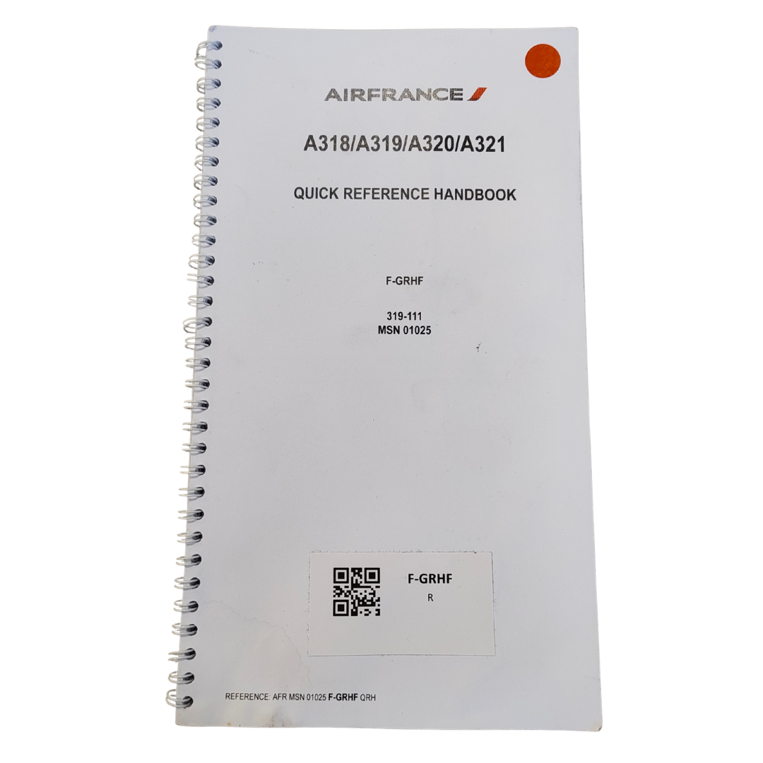 A319/A320/A321 Quick Reference Handbook - Plane Reclaimers