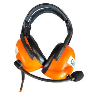 Authentic Cockpit Headset Reclaimed from B757 D-ABOJ